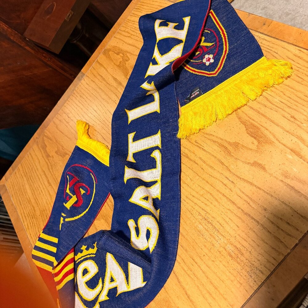 Real Salt Lake Soccer Knit Scarf